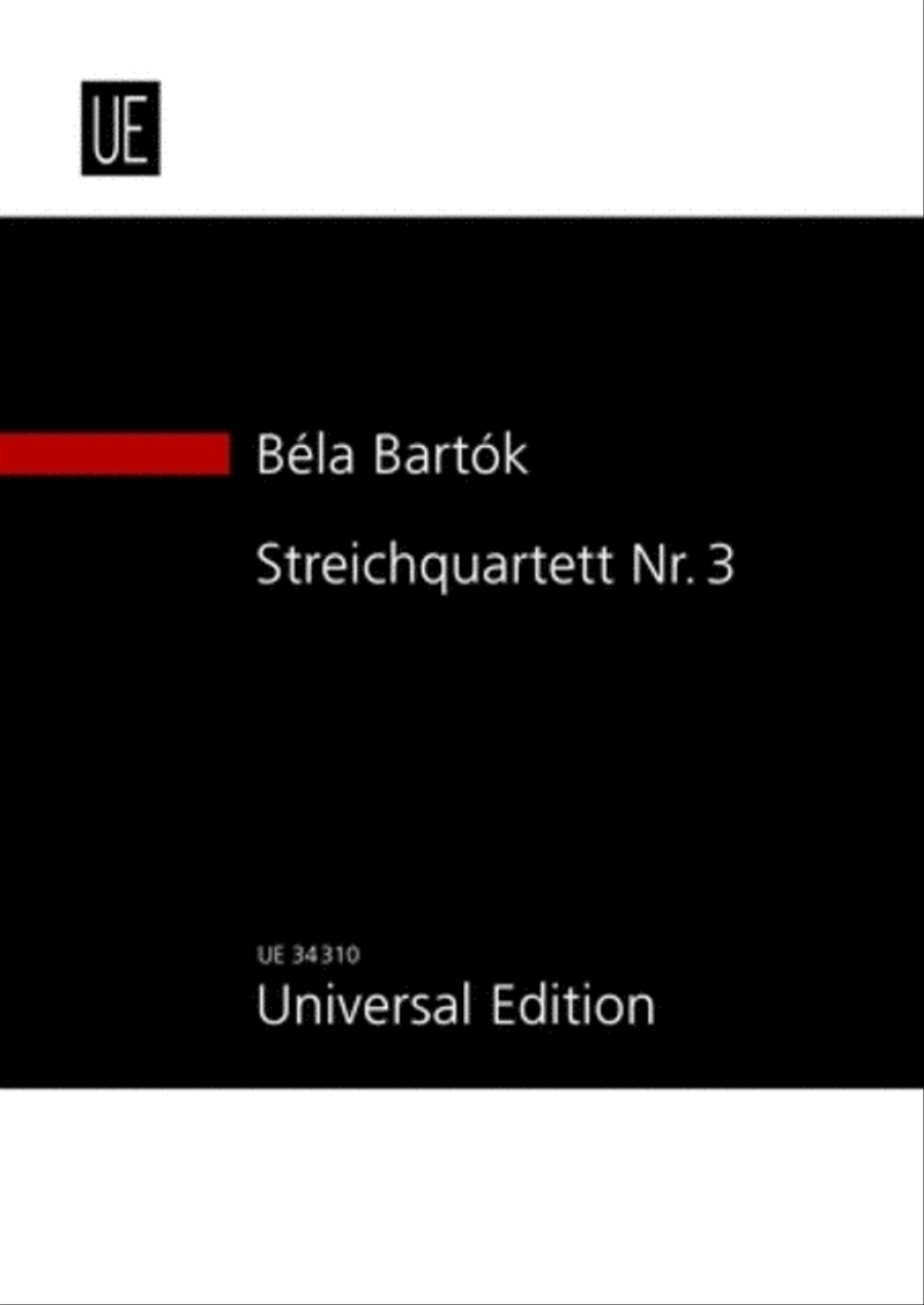 String Quartet No. 3 String Quartet scores gallery preview page 1