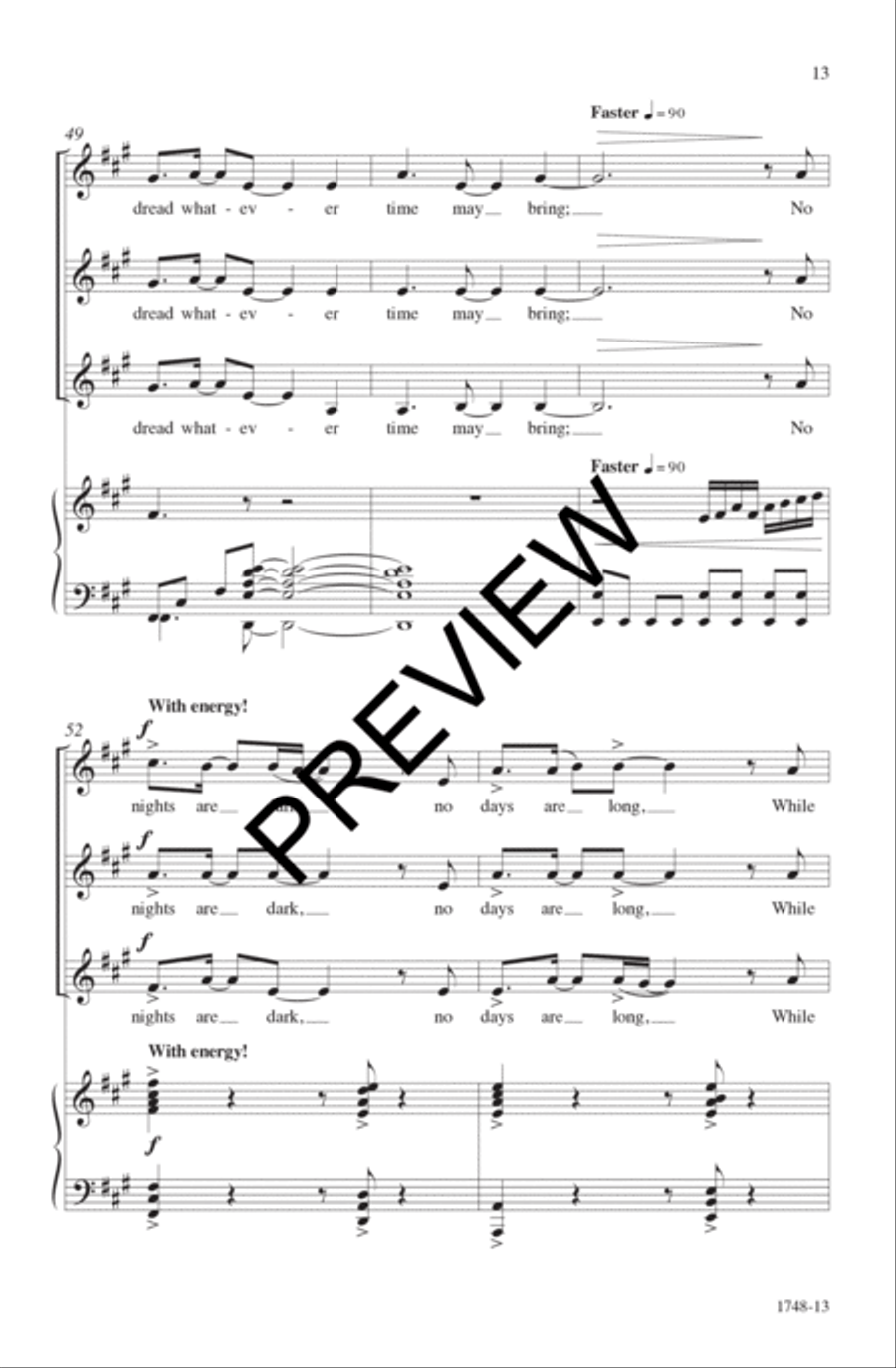 The Gift To Sing SSA scores gallery preview page 14
