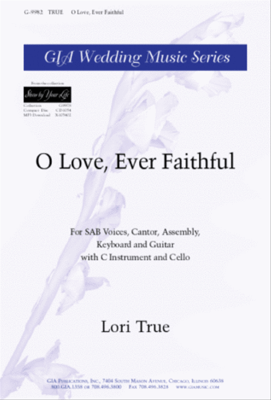 O Love, Ever Faithful - Guitar edition Guitar scores gallery preview page 1