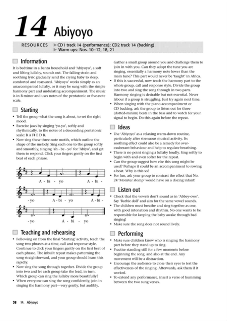 Junior Voiceworks 2 Unison Choir scores gallery preview page 7