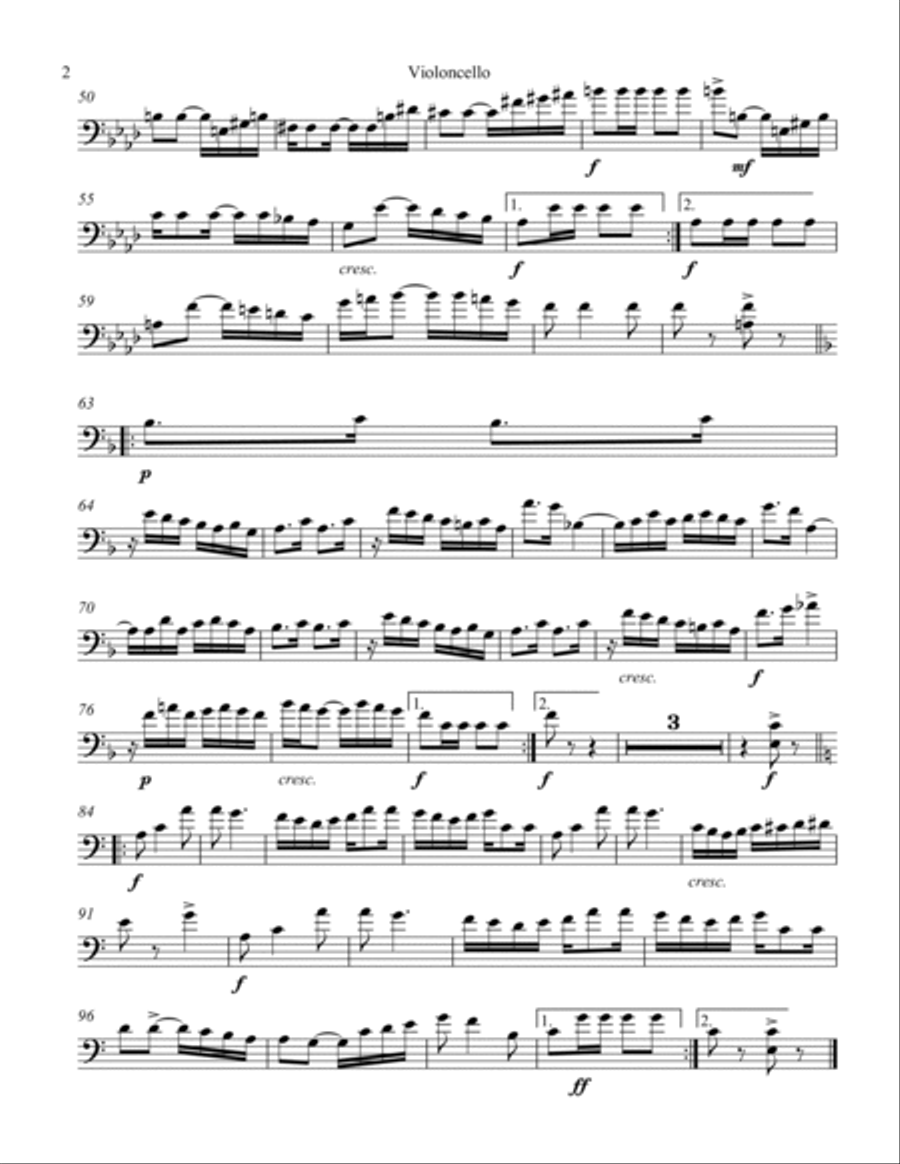 A Breeze from Alabama Piano scores gallery preview page 2