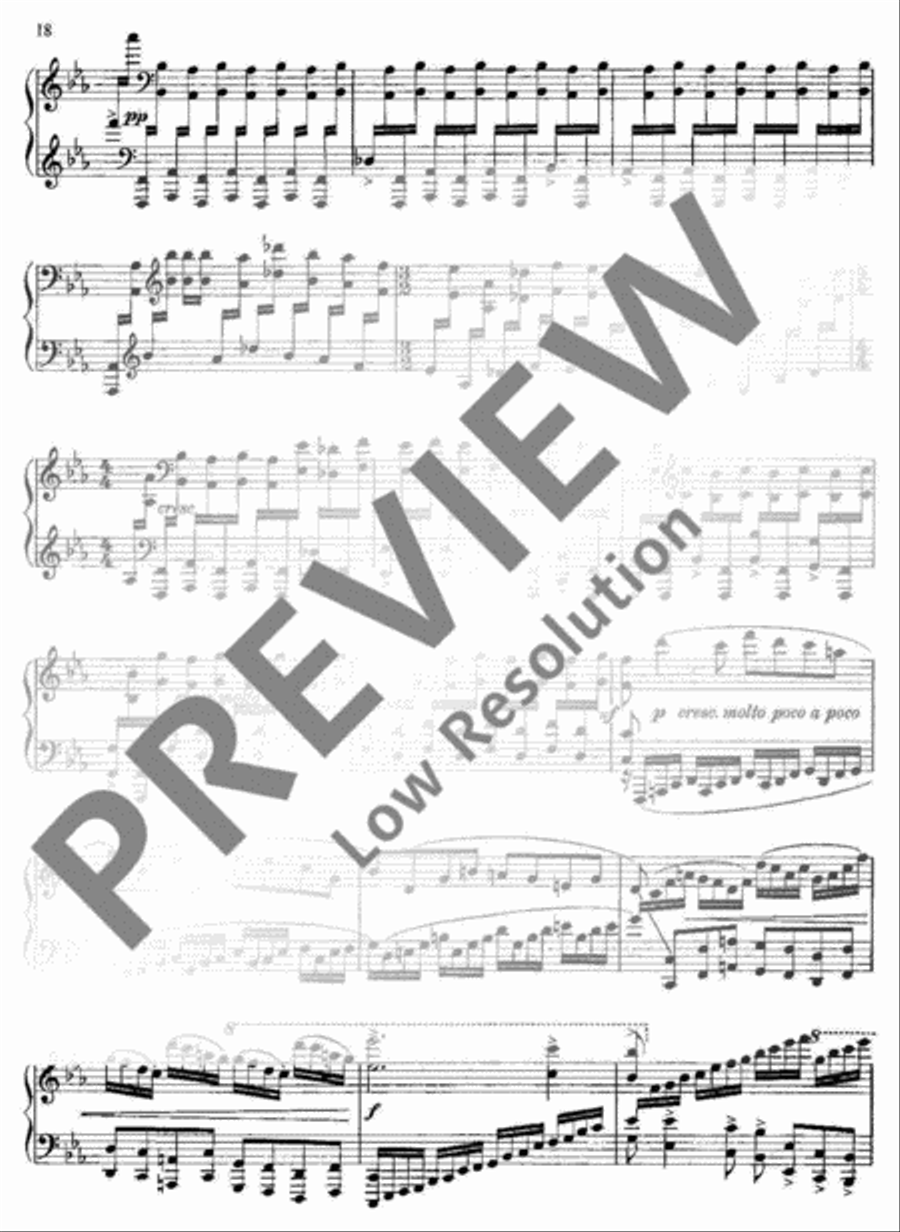 5 Concert Studies Piano Method scores gallery preview page 19