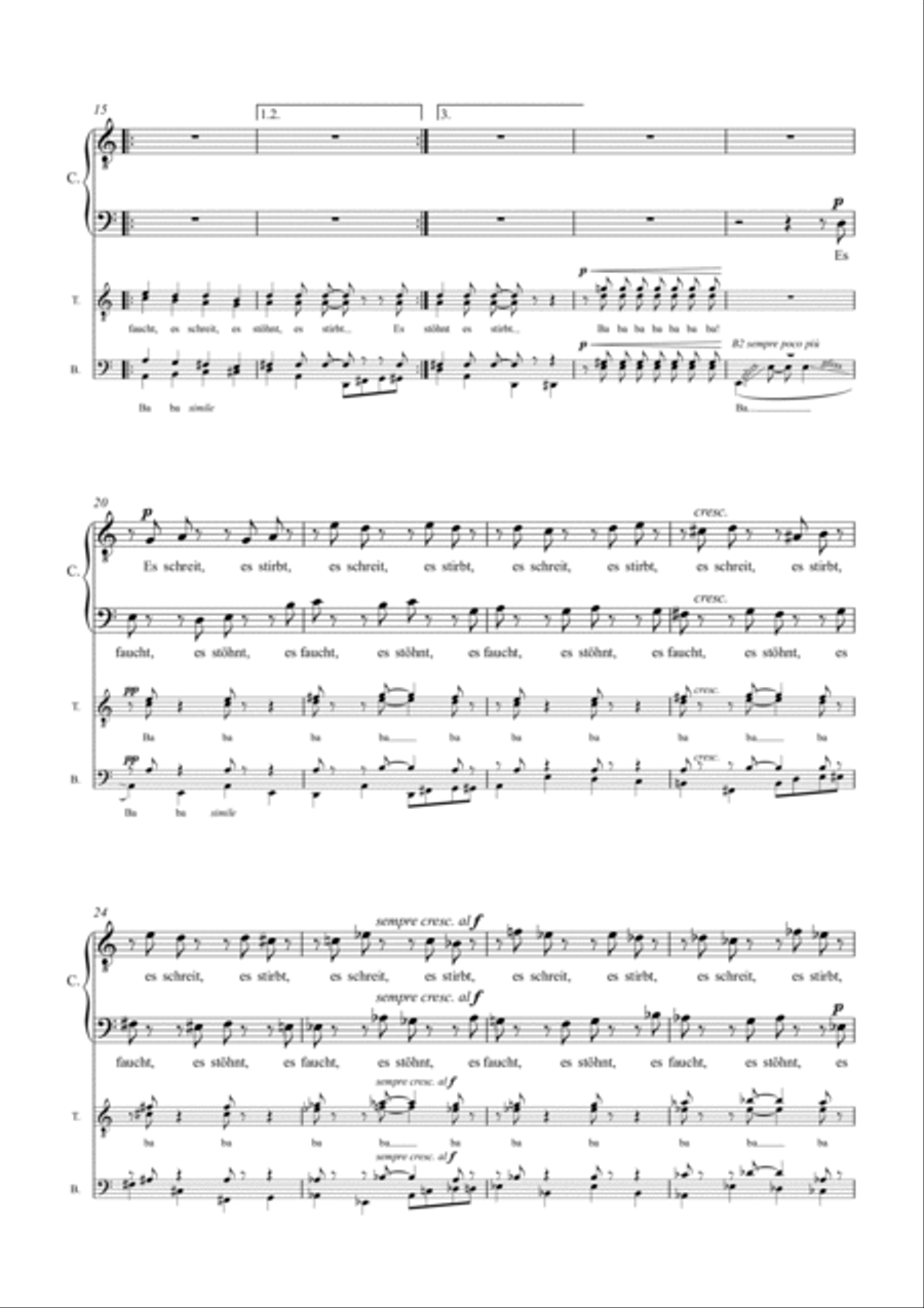 Steinleiden Steinleiden Choir scores gallery preview page 2
