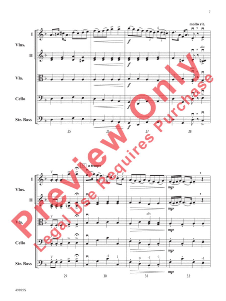 Intermezzo Intermezzo String Orchestra scores gallery preview page 8