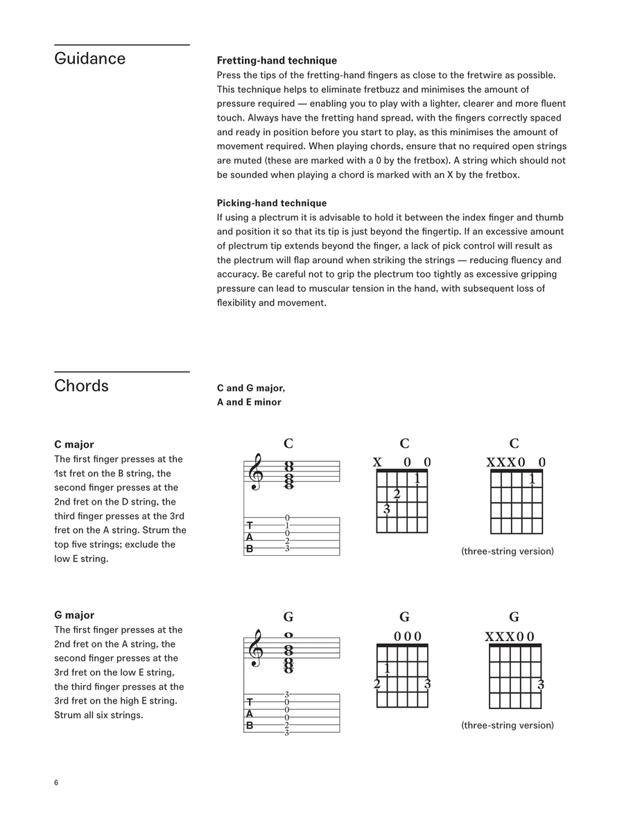 LCME Acoustic Guitar Handbook Step 1 2020 Acoustic Guitar scores gallery preview page 6