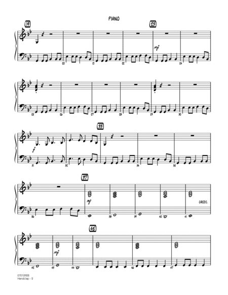 HandClap - Piano