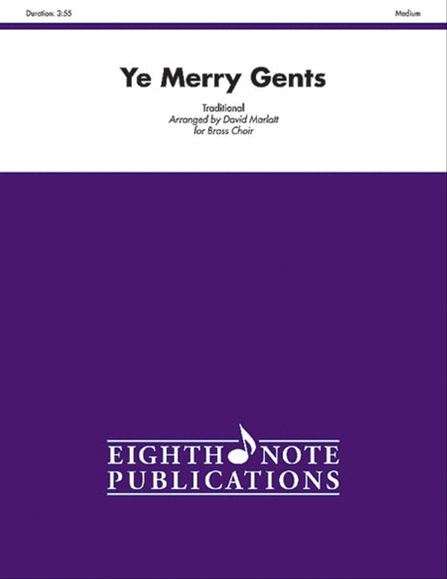 Ye Merry Gents Small Ensemble scores gallery preview page 1