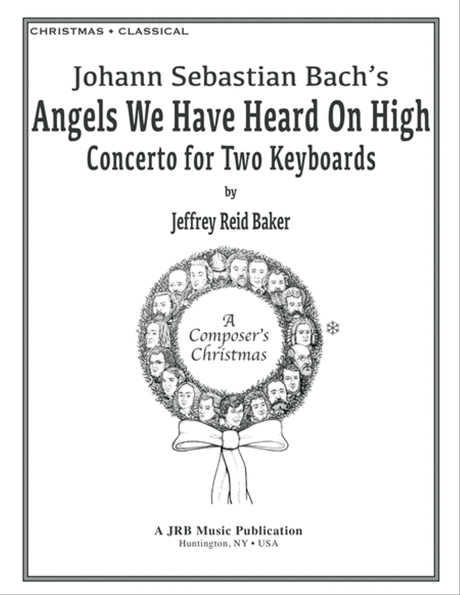 Bach's Angels We Have Heard On High (From 'A Composer's Christmas') Piano scores gallery preview page 1