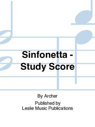 Sinfonetta - Study Score