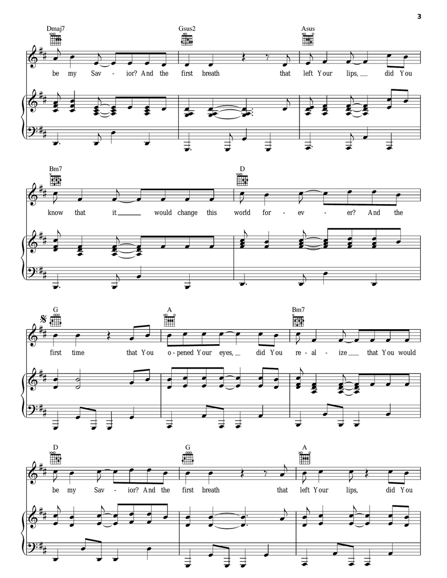 I Celebrate The Day Acoustic Guitar scores gallery preview page 3