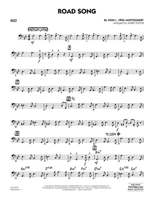 Road Song (arr. Mark Taylor) - Bass