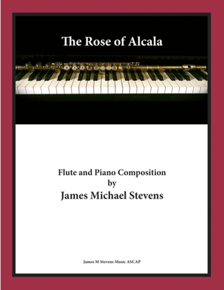 Book cover for The Rose of Alcala - Flute & Piano