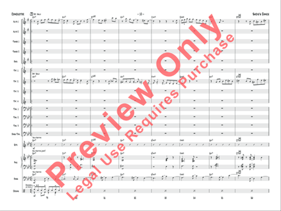 Sadie's Dance Sadie's Dance Jazz Ensemble scores gallery preview page 11