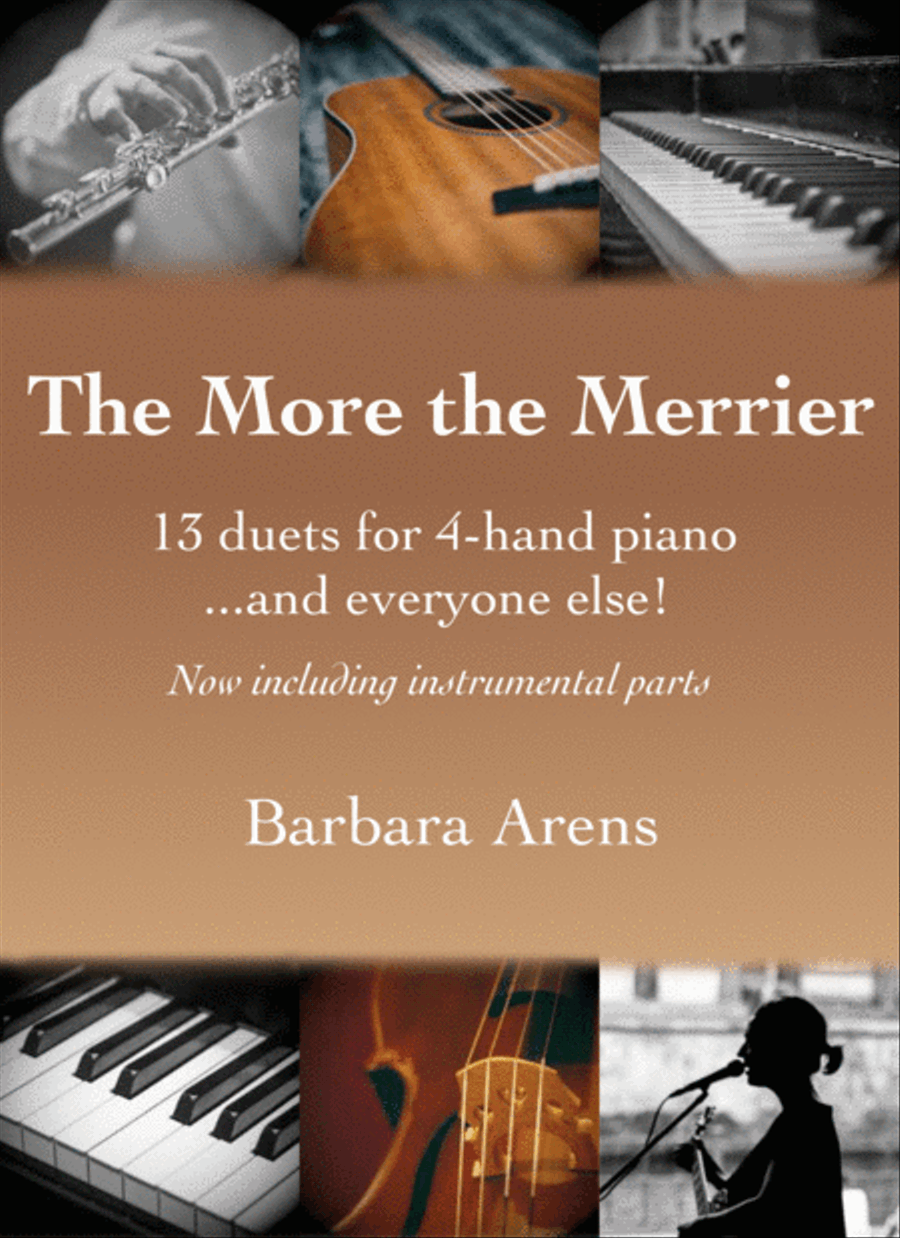 The More the Merrier - 13 duets for 4 hand piano...& everyone else! Piano Accompaniment scores gallery preview page 1
