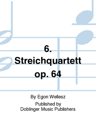 6. Streichquartett op. 64