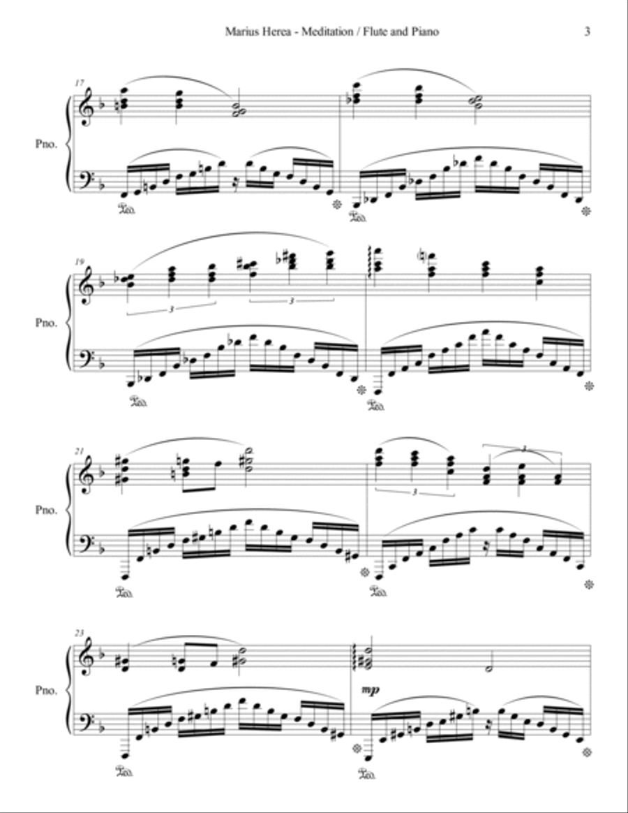 Meditation Small Ensemble scores gallery preview page 3