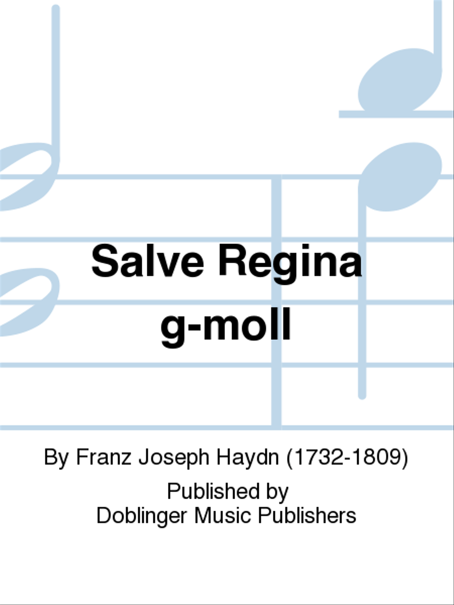 Salve Regina g-Moll