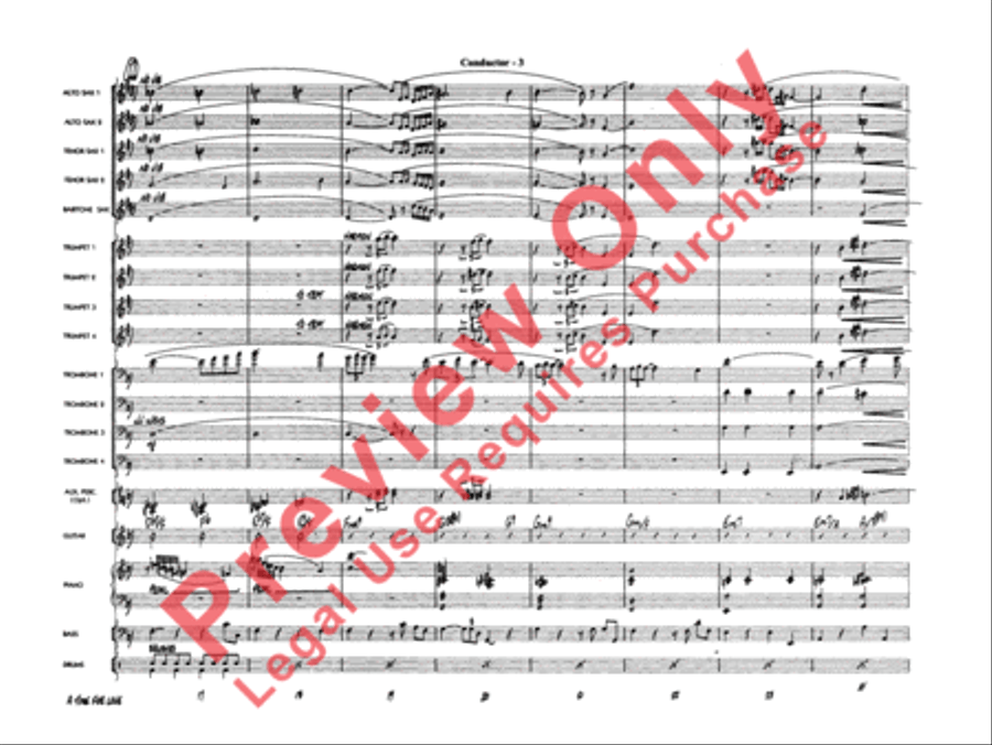 A Time for Love Jazz Ensemble scores gallery preview page 6