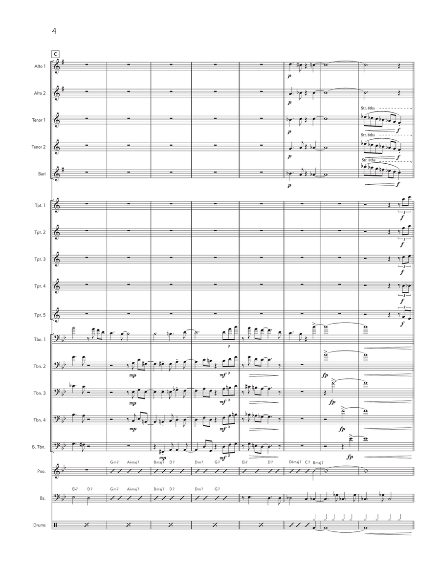Fee-fi-fo-fum Jazz Ensemble scores gallery preview page 4