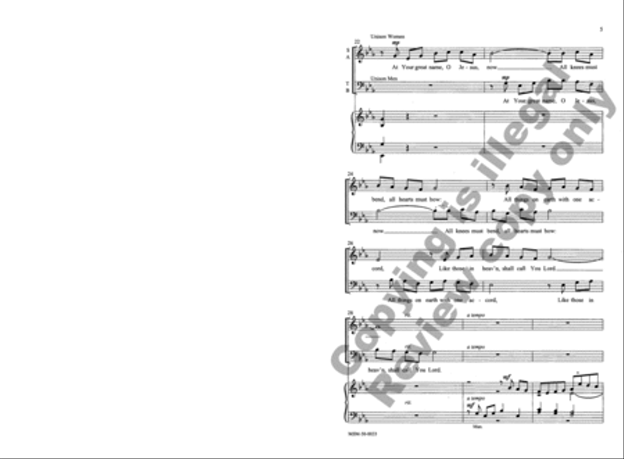 Advent Supplication Advent Supplication 4-Part scores gallery preview page 4
