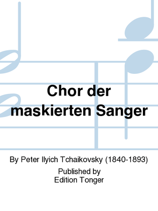 Book cover for Chor der maskierten Sanger