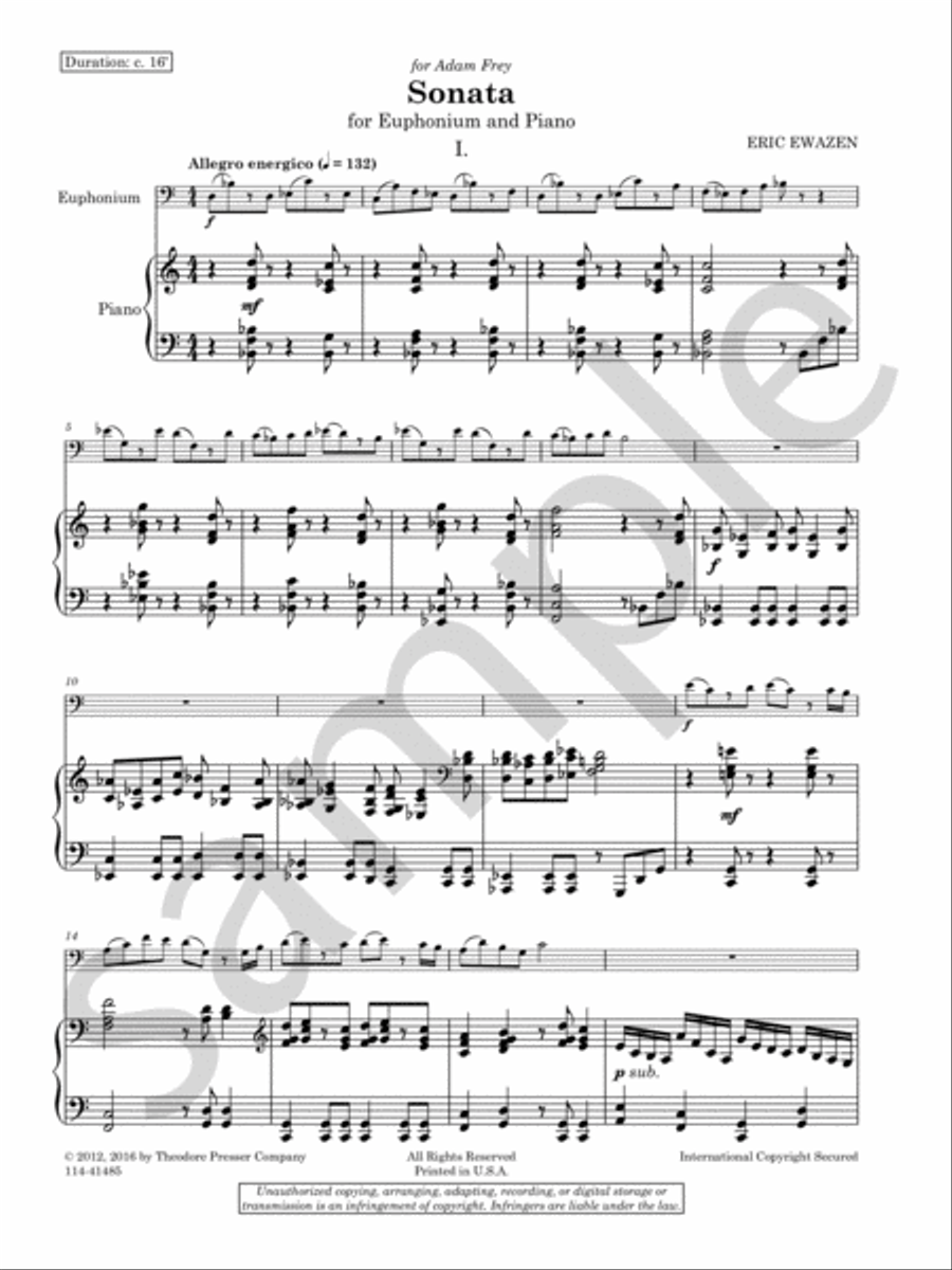 Sonata Chamber Music scores gallery preview page 3