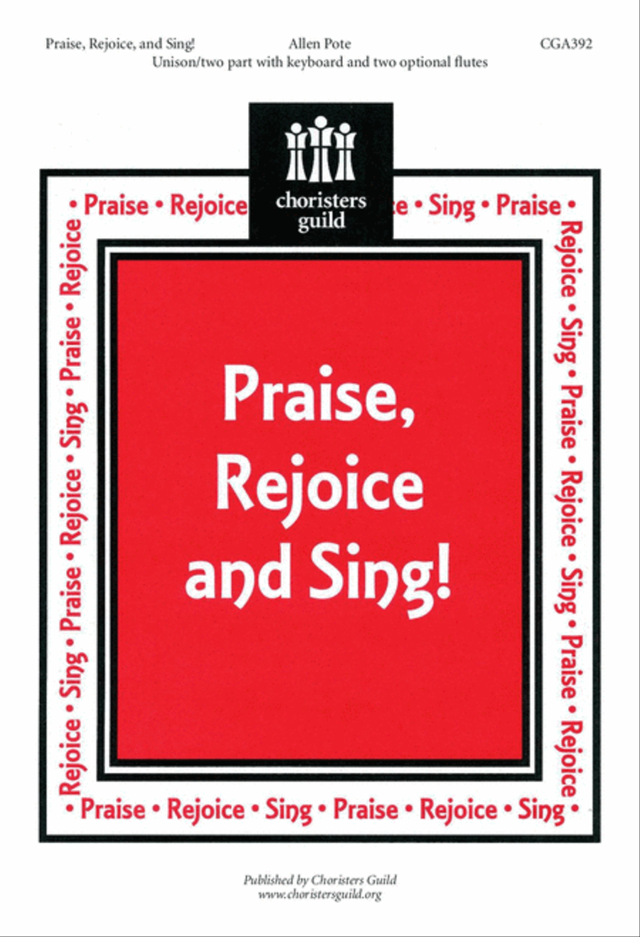 Praise, Rejoice and Sing Praise, Rejoice and Sing Unison Choir scores gallery preview page 1