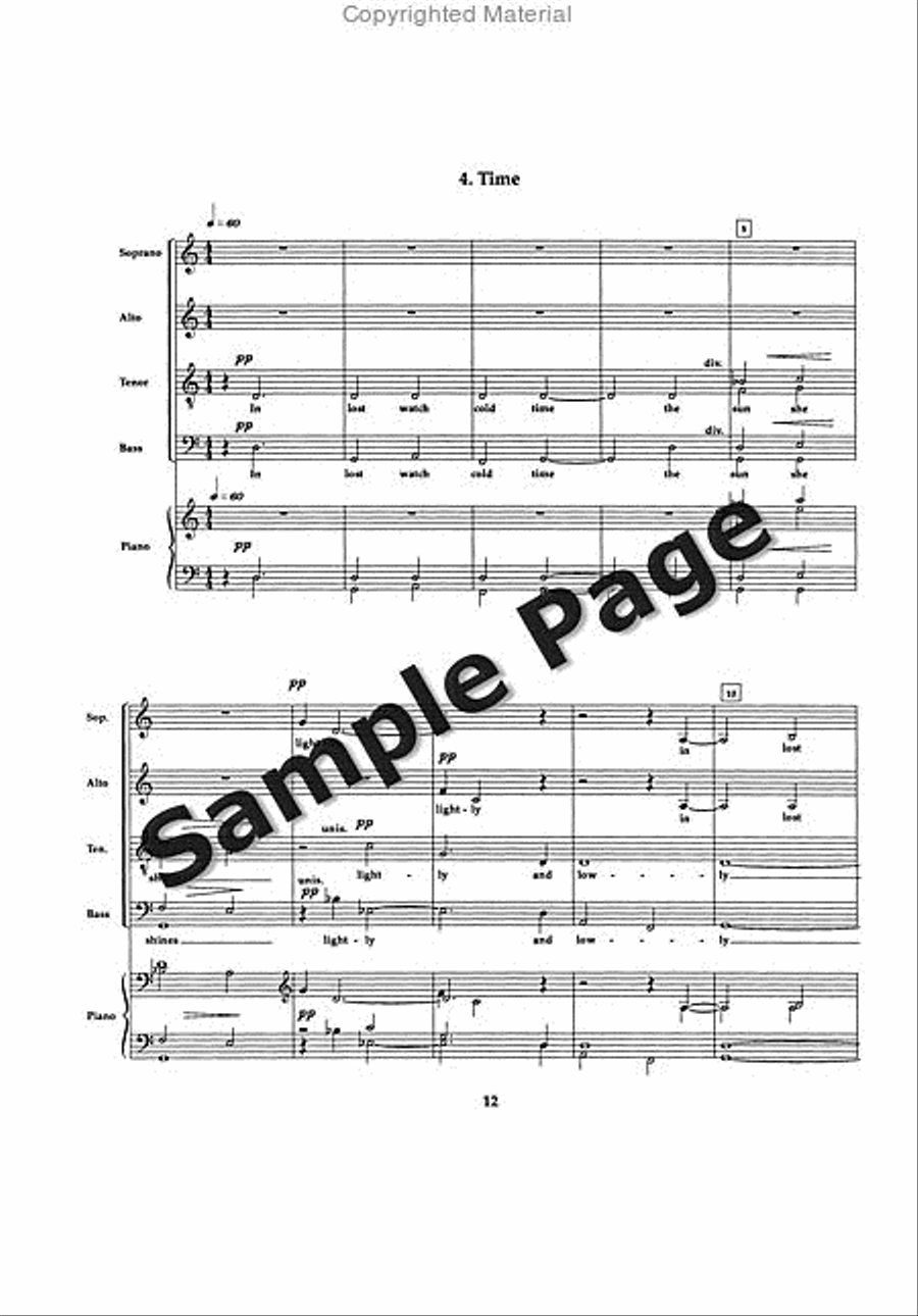 Color and Time 4-Part scores gallery preview page 15
