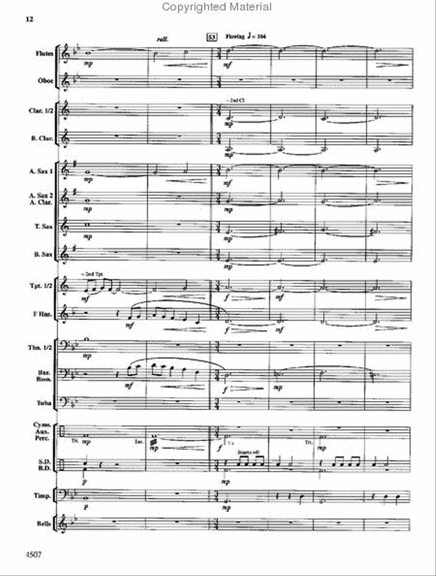 Storybrook Mountain Storybrook Mountain Concert Band scores gallery preview page 12