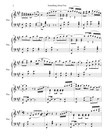 Something About You (Elderbrook & Rudimental) - Piano Arrangement