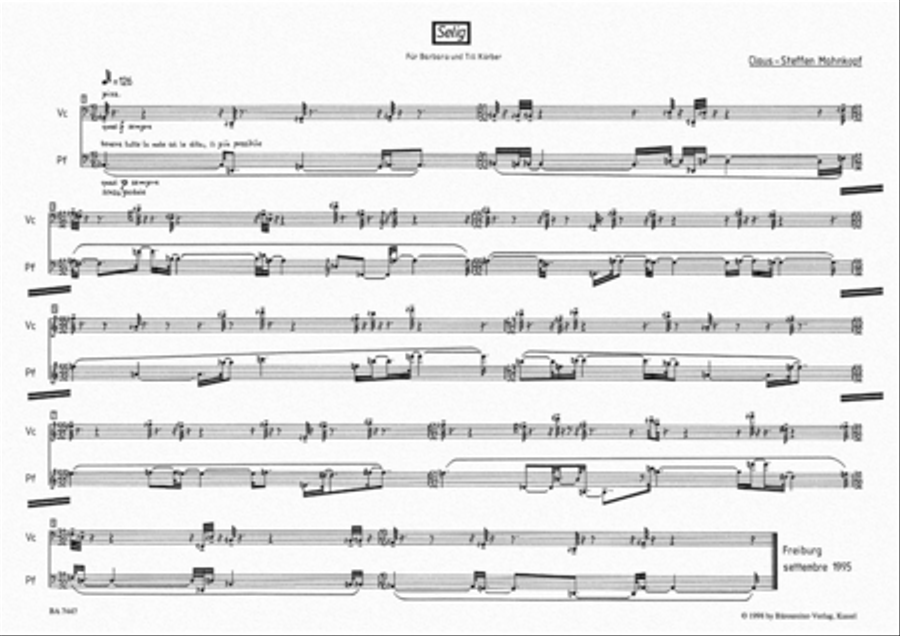 Selig Selig Piano scores gallery preview page 2