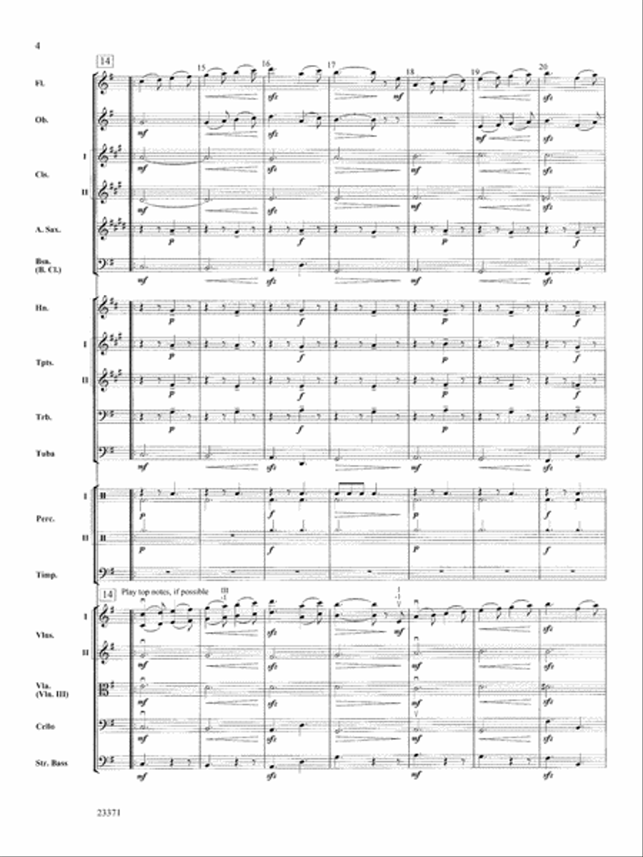 The Moldau: Score Full Orchestra scores gallery preview page 4