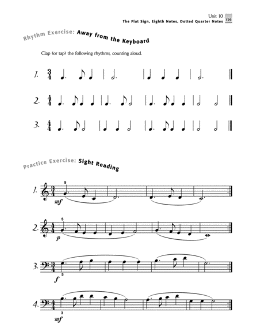 Alfred's Basic Adult Piano Course -- Play Piano Now!, Book 1 Piano Method scores gallery preview page 5