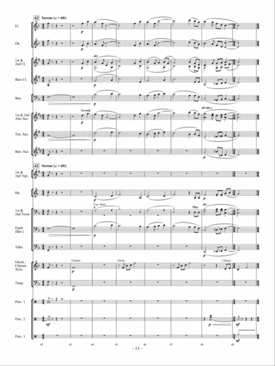 Zoom! Concert Band scores gallery preview page 10