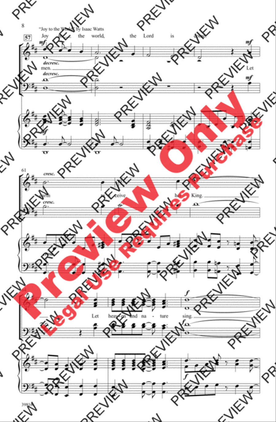 A Joyful Night - SoundTrax CD (CD only) Choir scores gallery preview page 8