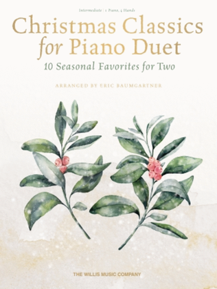 Book cover for Christmas Classics for Piano Duet