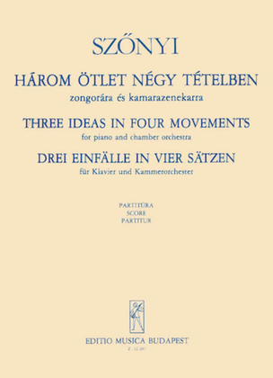 Book cover for Three Ideas In Four Movements