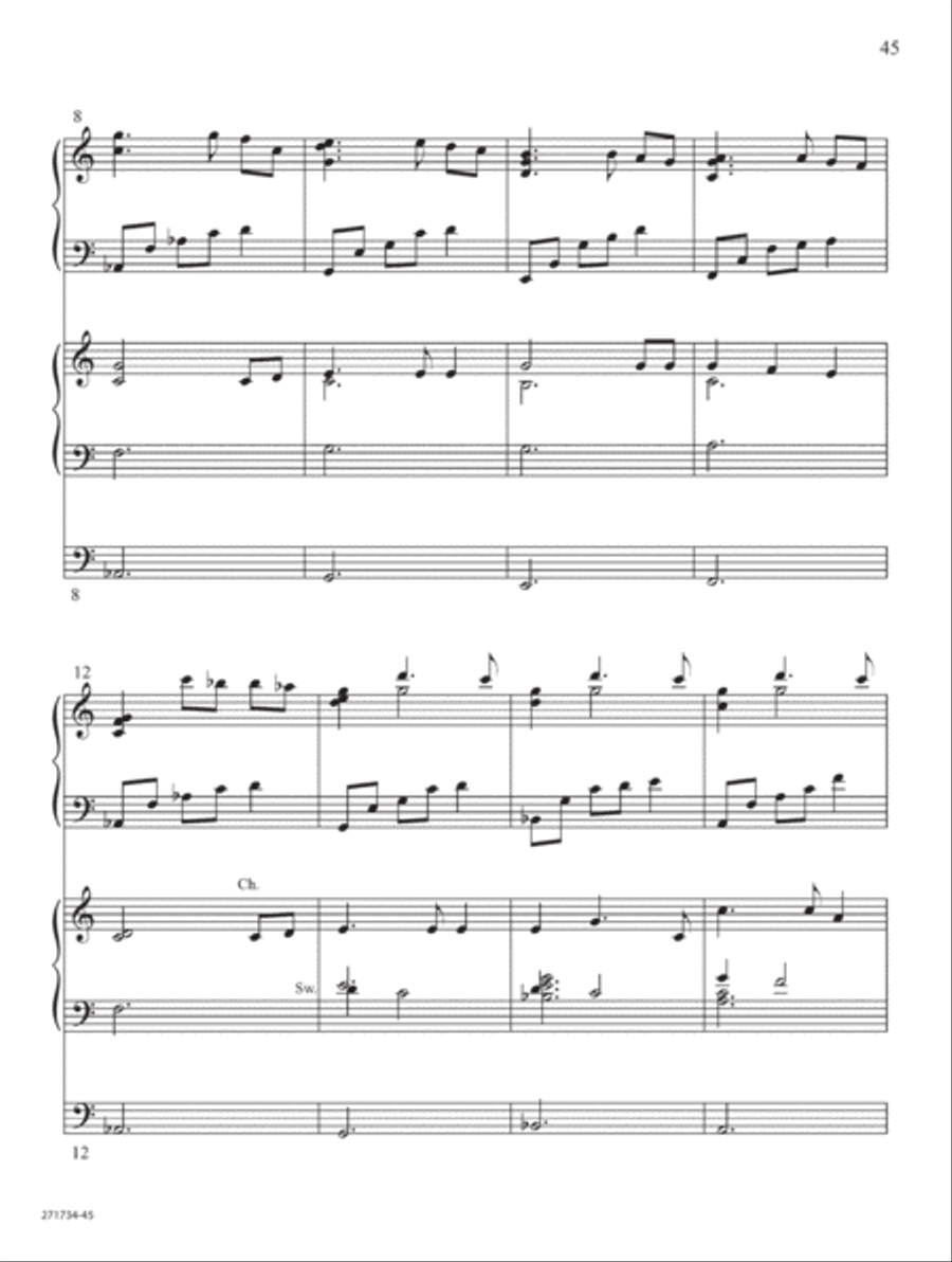 Grace So Amazing Grace So Amazing Organ scores gallery preview page 23