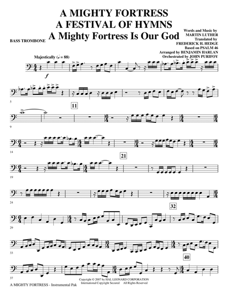 A Mighty Fortress - A Festival of Hymns - Bass Trombone
