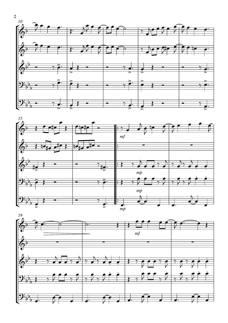 Fandango Brass Ensemble scores gallery preview page 2