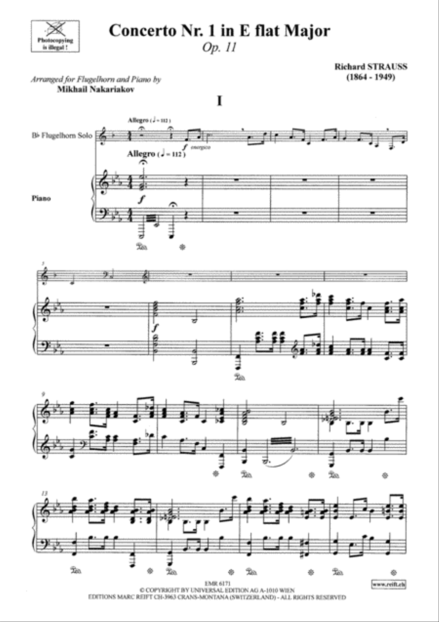 Concerto No. 1 Flugelhorn scores gallery preview page 15