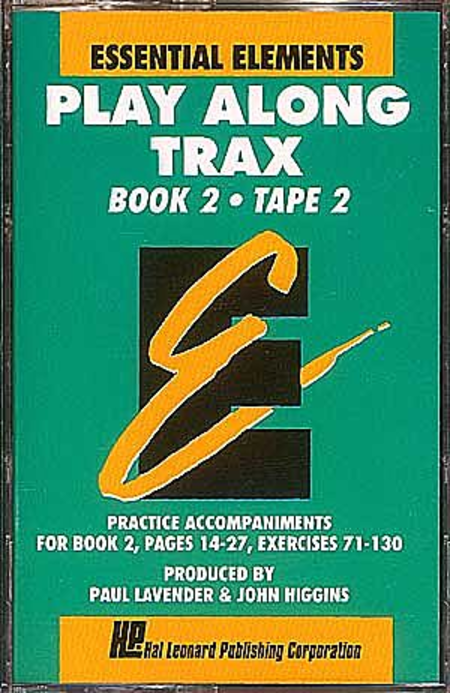 Essential Elements Play Along Trax Book 2 Value Pack Cassette Pkg