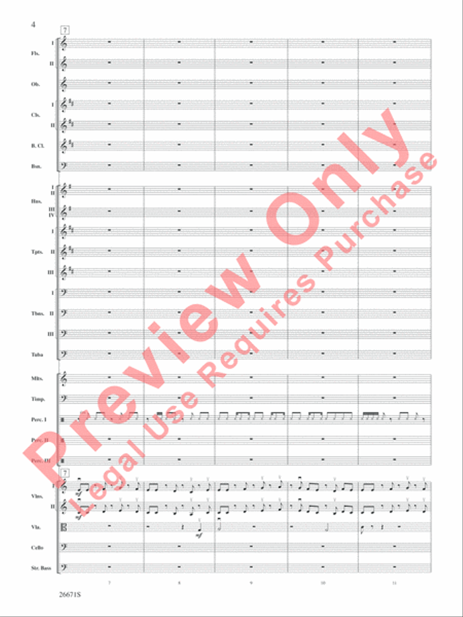 The Story of Mumble Happy Feet Full Orchestra scores gallery preview page 5