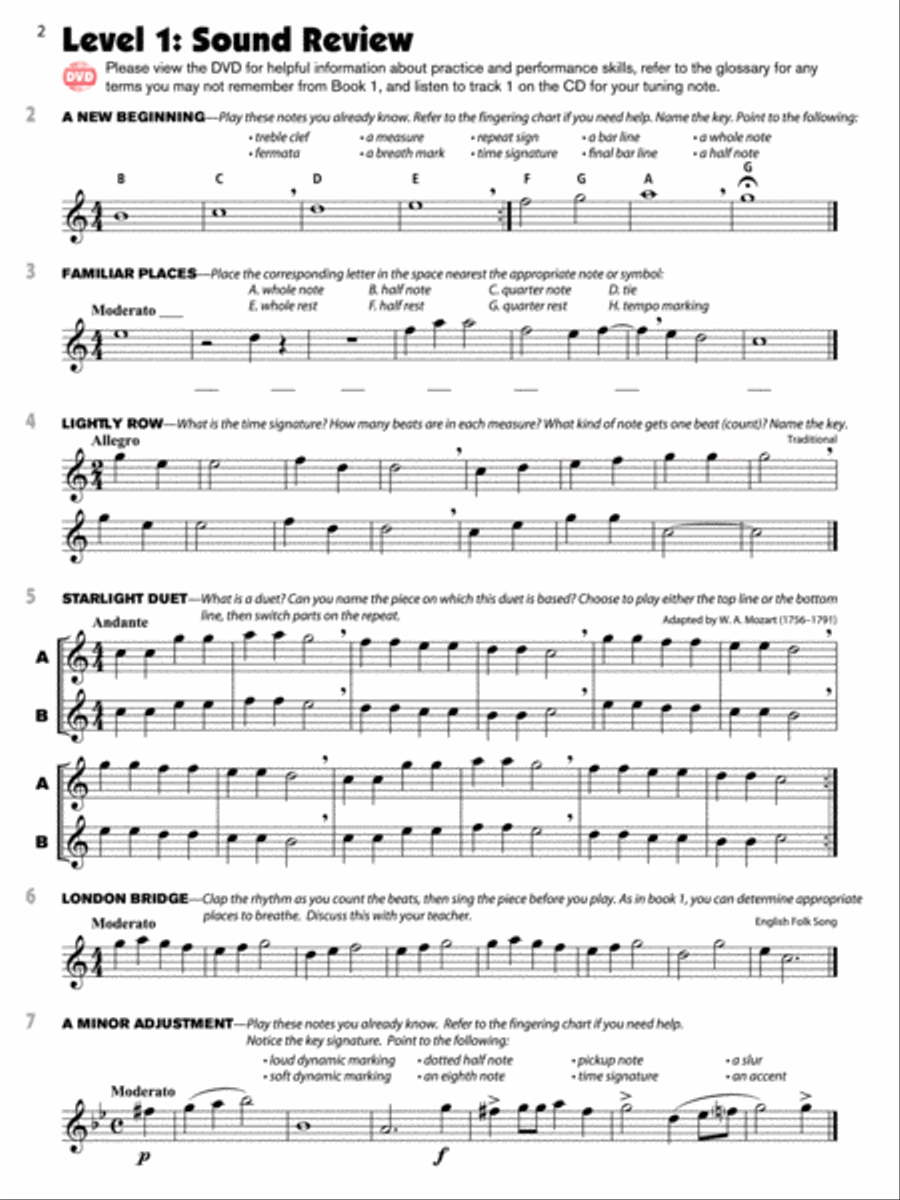 Sound Innovations for Concert Band Concert Band Methods scores gallery preview page 2