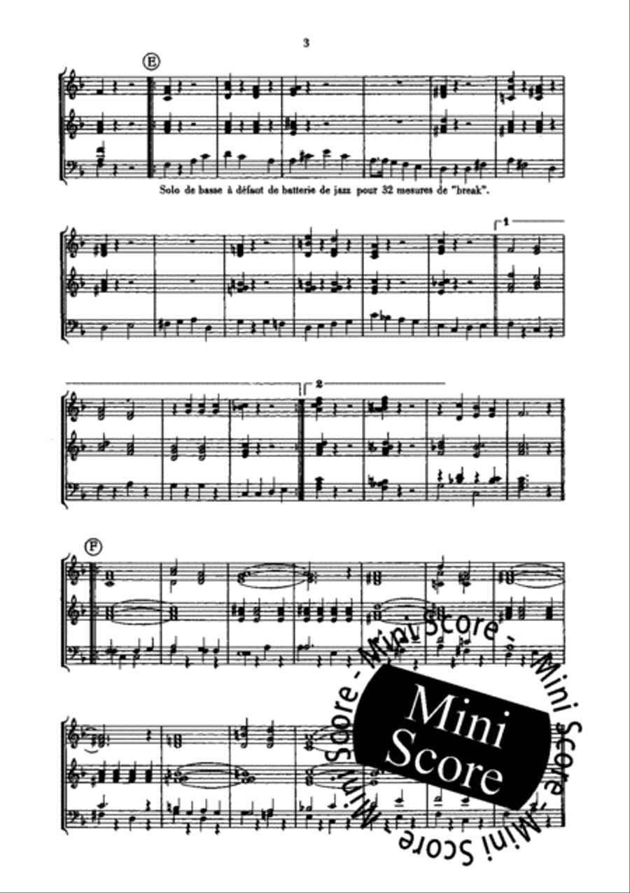 Bam Boo Lah Fanfare Band scores gallery preview page 5
