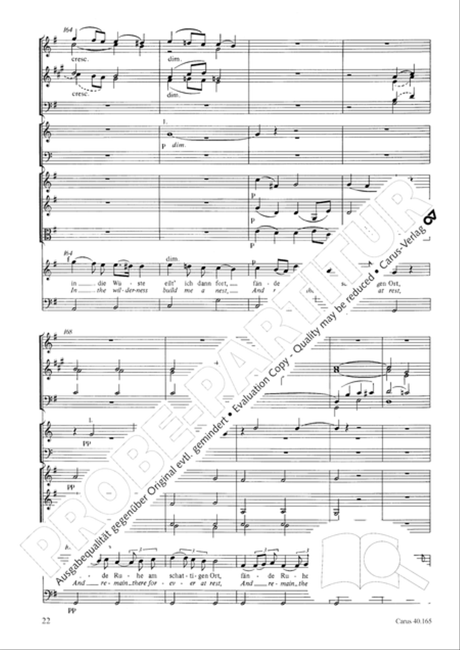 Hor mein Bitten (2 Fassungen) Score scores gallery preview page 33