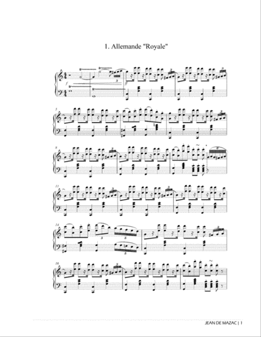 Album des danses pour piano Piano Solo scores gallery preview page 5