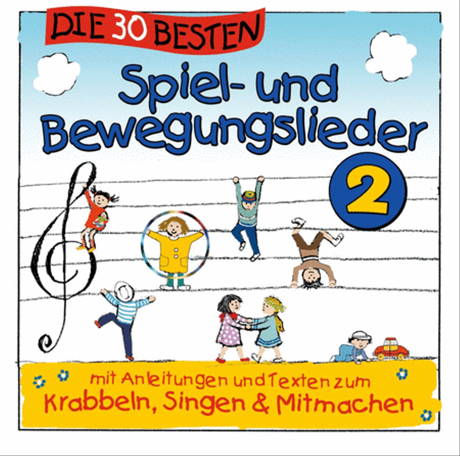 Die 30 Besten Spiel- und Bewegungslieder 2 CD scores gallery preview page 1
