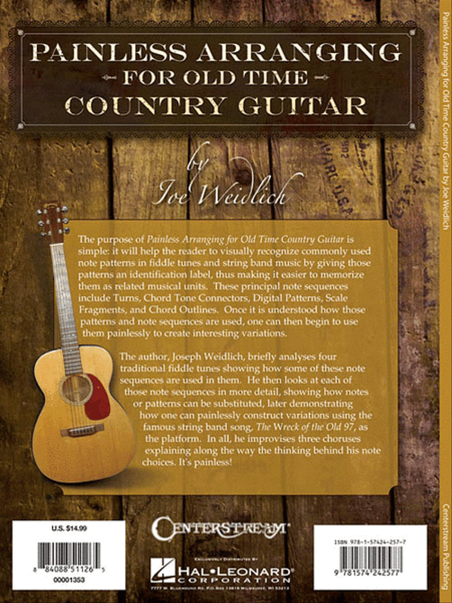 Painless Arranging for Old-Time Country Guitar Electric Guitar scores gallery preview page 2