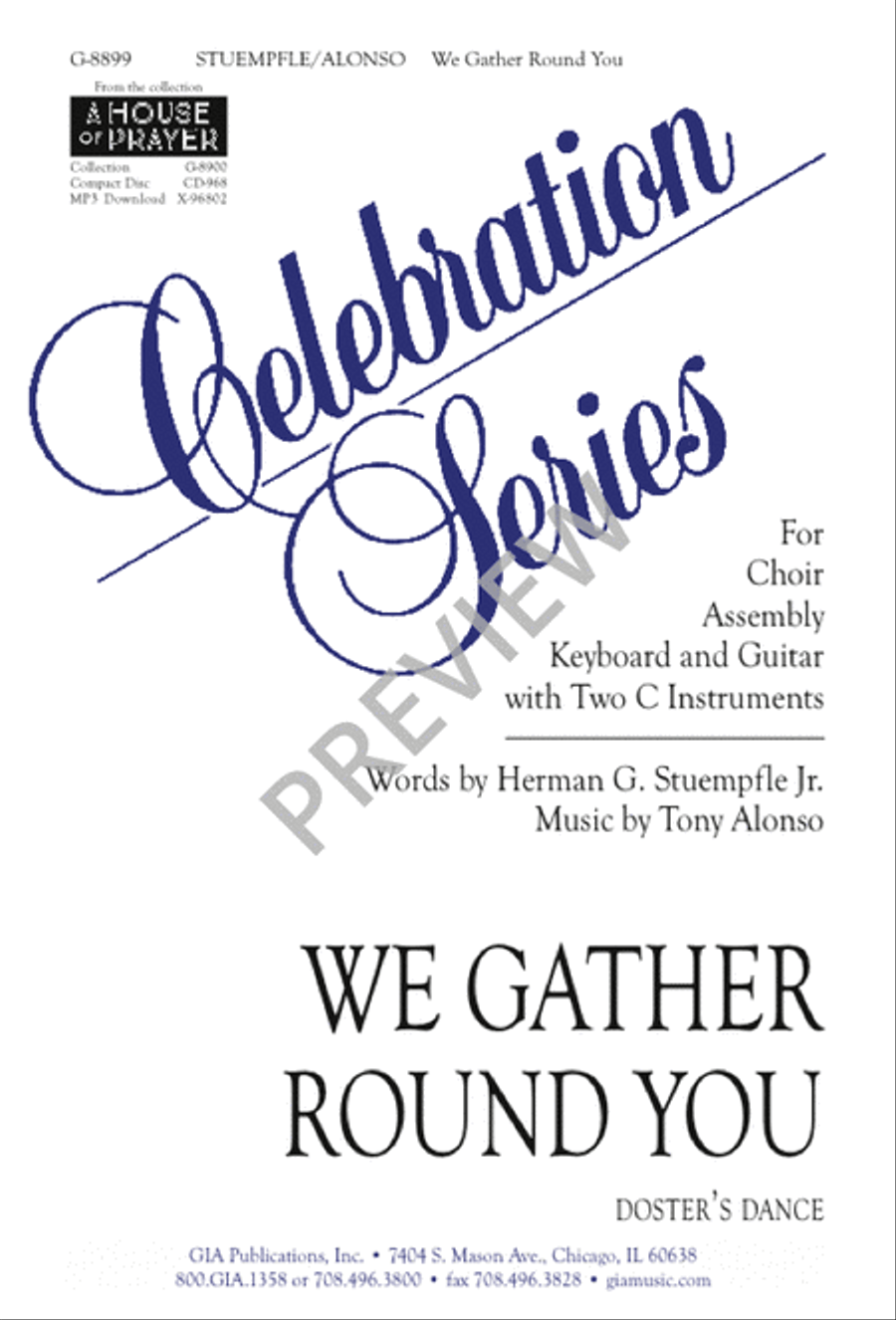 We Gather Round You SAB scores gallery preview page 2